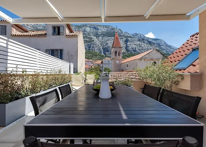 דירה The Square Makarska, Lux App In The Heart Of The *